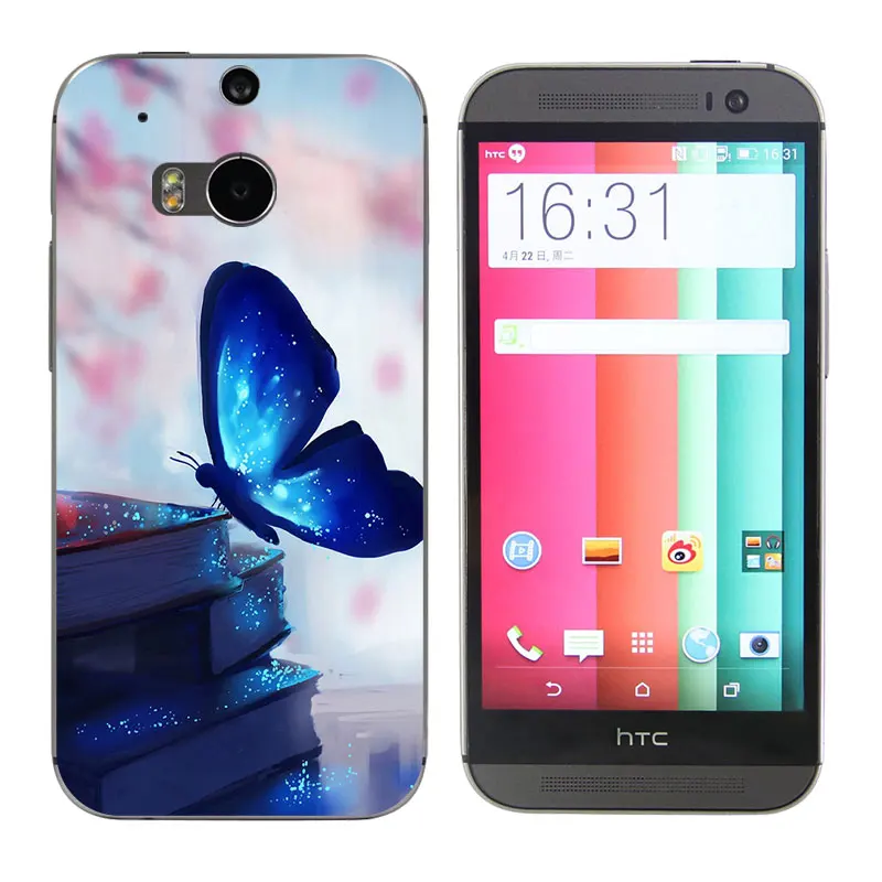 Phone Case for Coque HTC One M8 M8s Back Cover Silicon TPU Skateboard Printing Soft Capa |