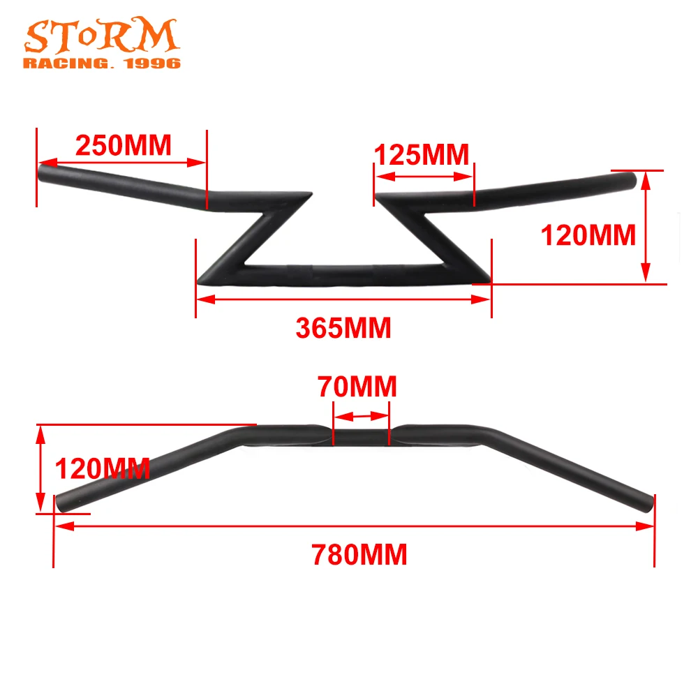 Motorcycle Universal 1"25MM Handlebar Z Bar For Honda Yamaha Kawasaki Suzuki Harley Chopper Bobber
Motorcycle Universal 1"25MM Handlebar Z Bar For Honda Yamaha Kawasaki Suzuki Harley Chopper Bobber