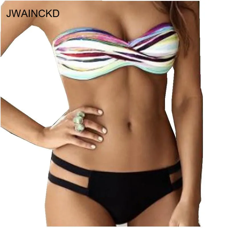 JWAINCKD Sexy Print Swimwear Women Bikini Set 2019 New Off Shoulder Push Up Biquini Halter Swimsuit Female Bathing Suit Swimming
JWAINCKD Sexy Print Swimwear Women Bikini Set 2019 New Off Shoulder Push Up Biquini Halter Swimsuit Female Bathing Suit Swimming