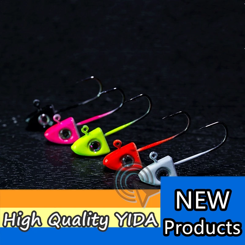 5pcs/lot 1.8g 3D eyes Jig Head Fishing Hooks Lure Barbed Hook Lead Hook Fishing Tackle Crankbaits Tackle fishing accessories
5pcs/lot 1.8g 3D eyes Jig Head Fishing Hooks Lure Barbed Hook Lead Hook Fishing Tackle Crankbaits Tackle fishing accessories