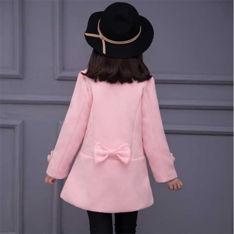 Winter Girls Woolen Coat New 2021 Korean Version Add Cotton Thickening Keep Warm Mid-Length Large Fur Collar Childrens' Jacket
Winter Girls Woolen Coat New 2021 Korean Version Add Cotton Thickening Keep Warm Mid-Length Large Fur Collar Childrens' Jacket