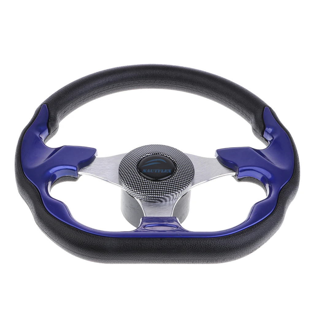 320mm Marine Sport Pontoon Boat Steering Wheel & Soft Foam Grip Non-directional 3 spoke yacht steering wheel Boat Accessories
320mm Marine Sport Pontoon Boat Steering Wheel & Soft Foam Grip Non-directional 3 spoke yacht steering wheel Boat Accessories