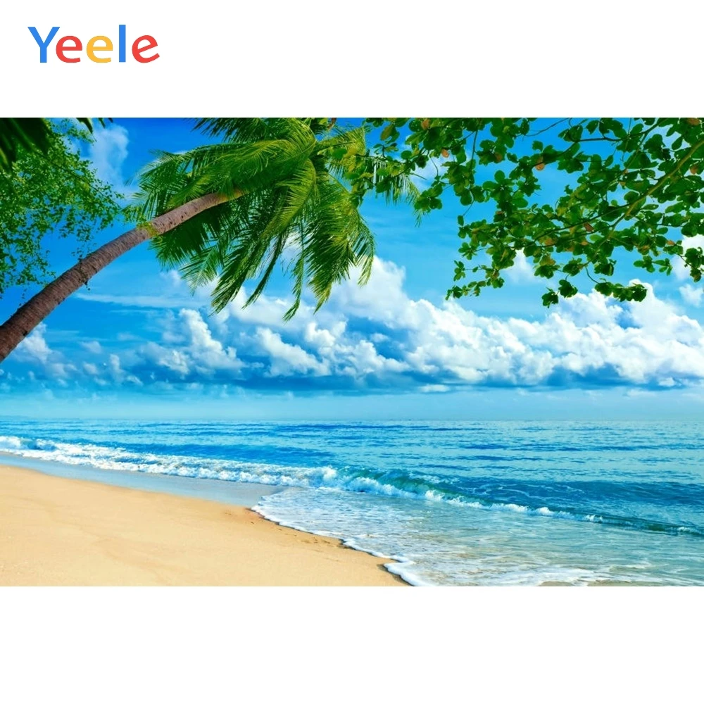 Yeele Summer Seaside Palm Trees Sky Family Portrait Photography Backgrounds Baby Custom Photographic Backdrops For Photo Studio 
Yeele Summer Seaside Palm Trees Sky Family Portrait Photography Backgrounds Baby Custom Photographic Backdrops For Photo Studio
