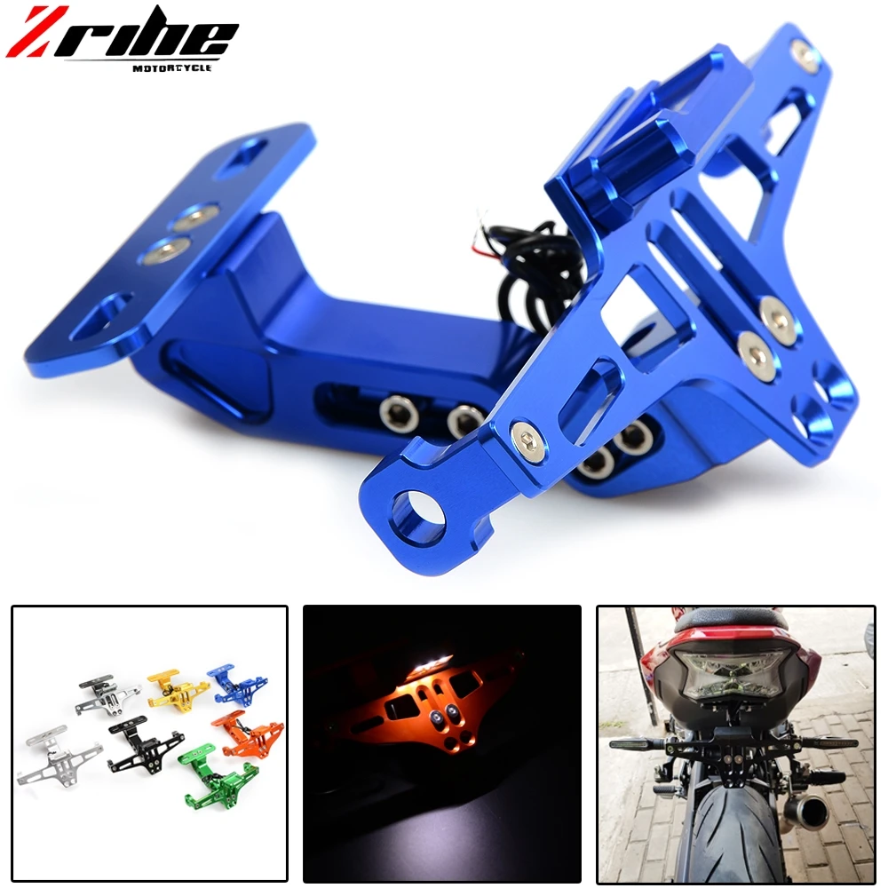 Motorbike Adjustable Angle Aluminum License Number Plate Holder Bracket For Yamaha R1 R6 R3 FZ1 FZ6 MT07 MT09 XJ6 TMAX 500 530
Motorbike Adjustable Angle Aluminum License Number Plate Holder Bracket For Yamaha R1 R6 R3 FZ1 FZ6 MT07 MT09 XJ6 TMAX 500 530