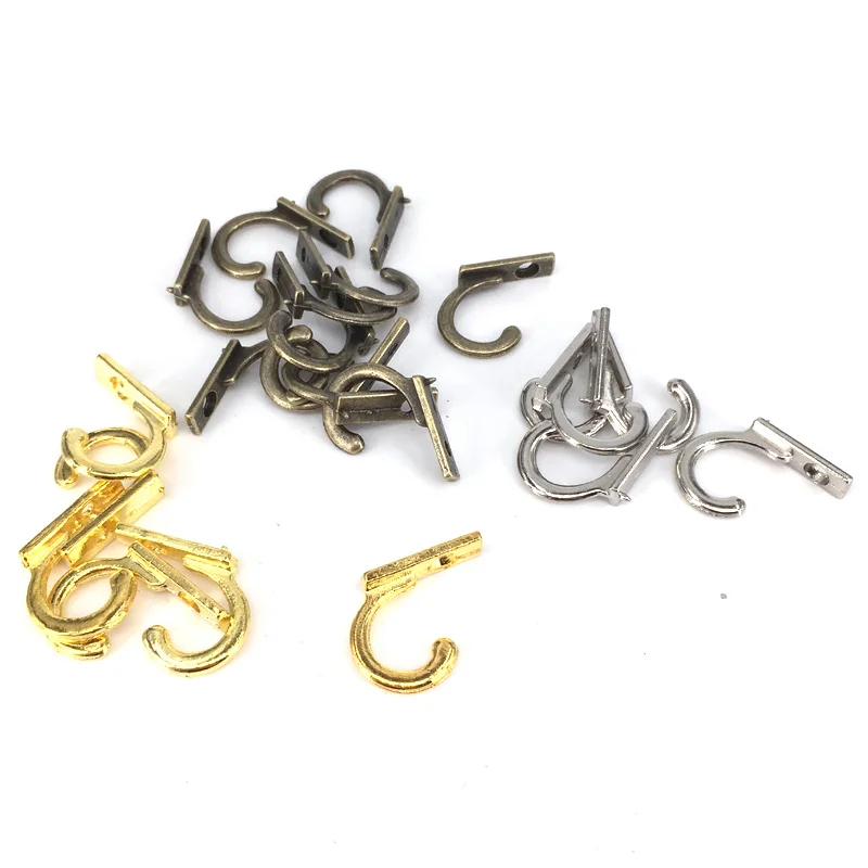 10PCS Antique Mini Hangers Hooks Decorative Buckle Horn Clasp Hook Hanger For Shelf Wooden Jewelry Box Furniture
10PCS Antique Mini Hangers Hooks Decorative Buckle Horn Clasp Hook Hanger For Shelf Wooden Jewelry Box Furniture