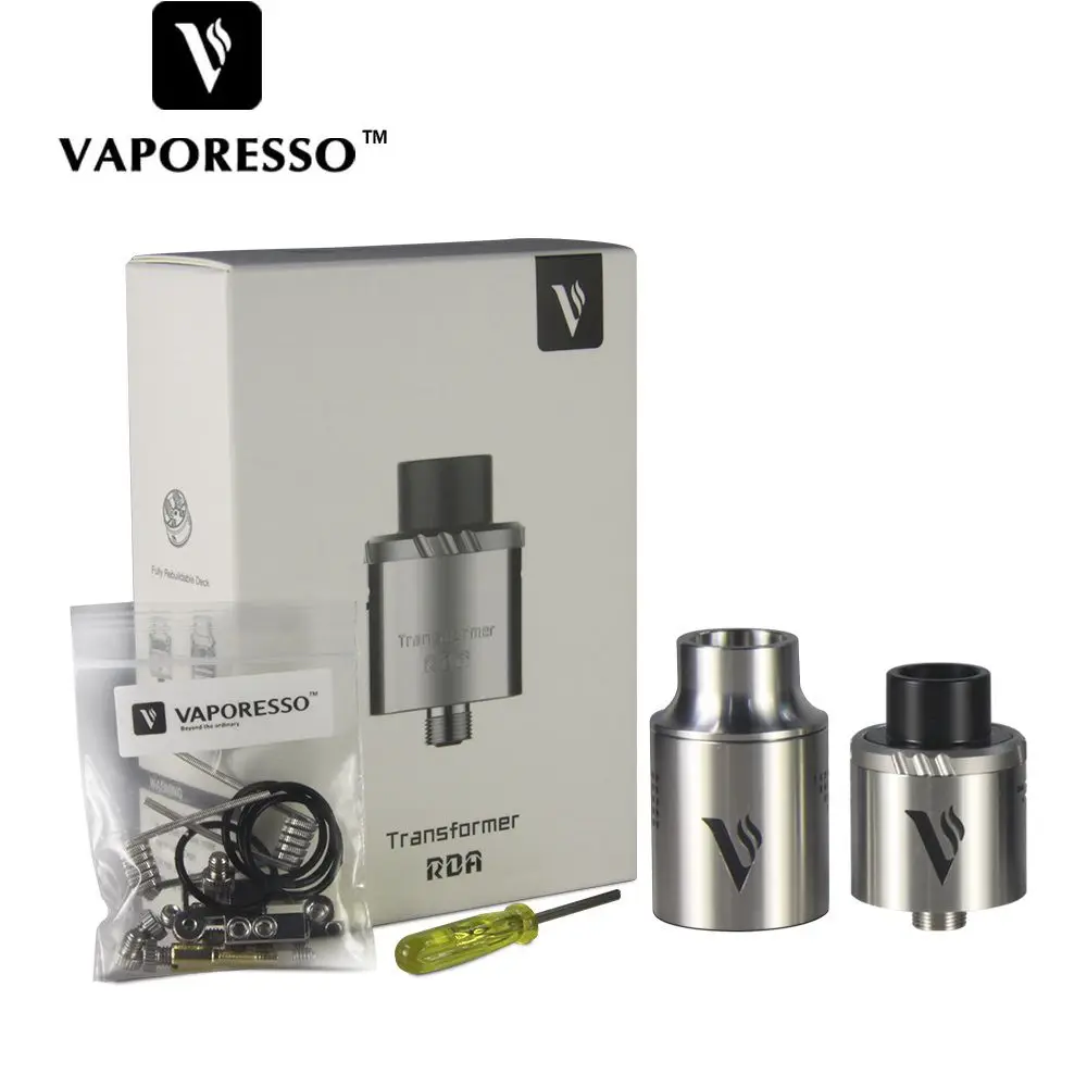 Оригинальный Vaporesso трансформатор RDA бак электронная сигарета капельница