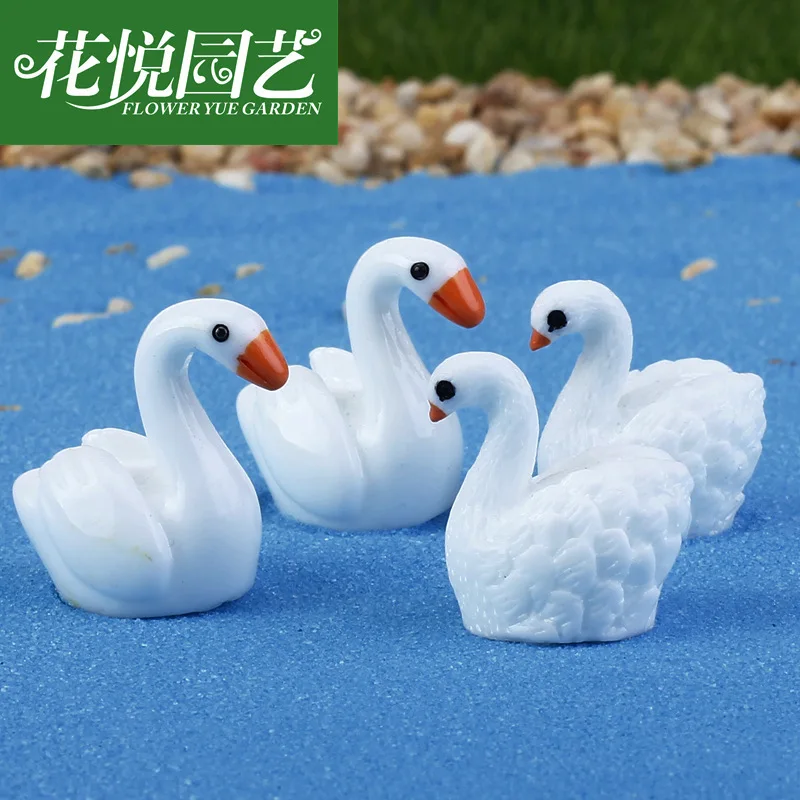 Resin Decoration Swan Duck Micro Landscape Ornaments Miniature Garden Creative Gift Ornaments Swan For Fairy Garden Supplies
Resin Decoration Swan Duck Micro Landscape Ornaments Miniature Garden Creative Gift Ornaments Swan For Fairy Garden Supplies