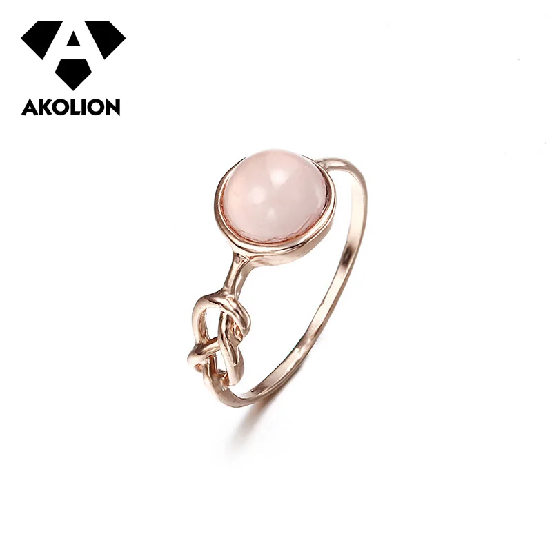 AKOLION Engagement Ring Euro-American Luxury Ring Pink Natural Knotted Hoop Ornament 2019 New Style Women Jewellery Btjz--19
AKOLION Engagement Ring Euro-American Luxury Ring Pink Natural Knotted Hoop Ornament 2019 New Style Women Jewellery Btjz--19