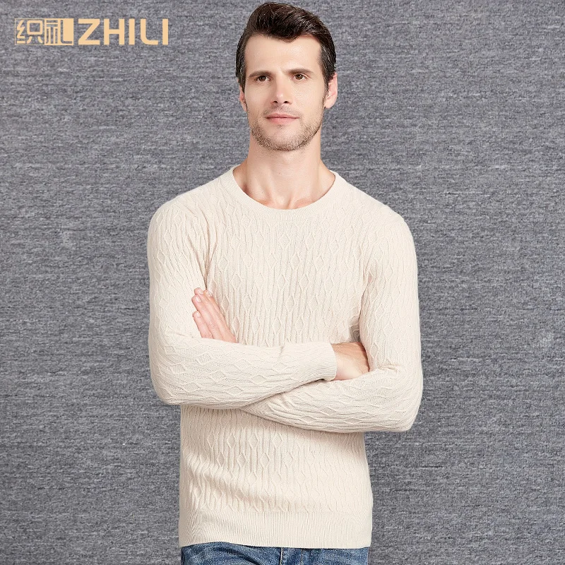 High Quality 100% Cashmere Sweaters Real Men Autumn Winter Knitted Merino Wool Sweater Fashion Striped O-Neck Pullover Male
High Quality 100% Cashmere Sweaters Real Men Autumn Winter Knitted Merino Wool Sweater Fashion Striped O-Neck Pullover Male