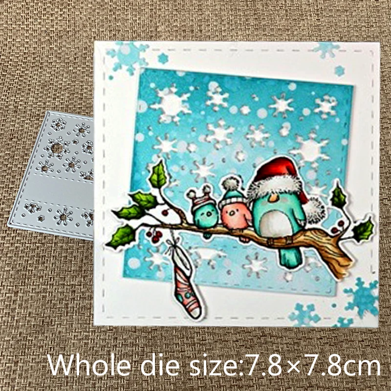 New Design Craft Metal Cutting Die cut die snowflake frame background Scrapbooking Album DIY Paper Card Craft Embossing Die Cuts
New Design Craft Metal Cutting Die cut die snowflake frame background Scrapbooking Album DIY Paper Card Craft Embossing Die Cuts