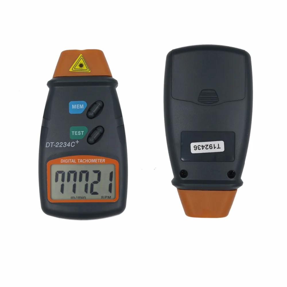 Non Contact RPM Tach DT-2234C Digital Laser Tachometer 2.5-99.999 RPM Electronic Photo Tachometer 20%off
Non Contact RPM Tach DT-2234C Digital Laser Tachometer 2.5-99.999 RPM Electronic Photo Tachometer 20%off