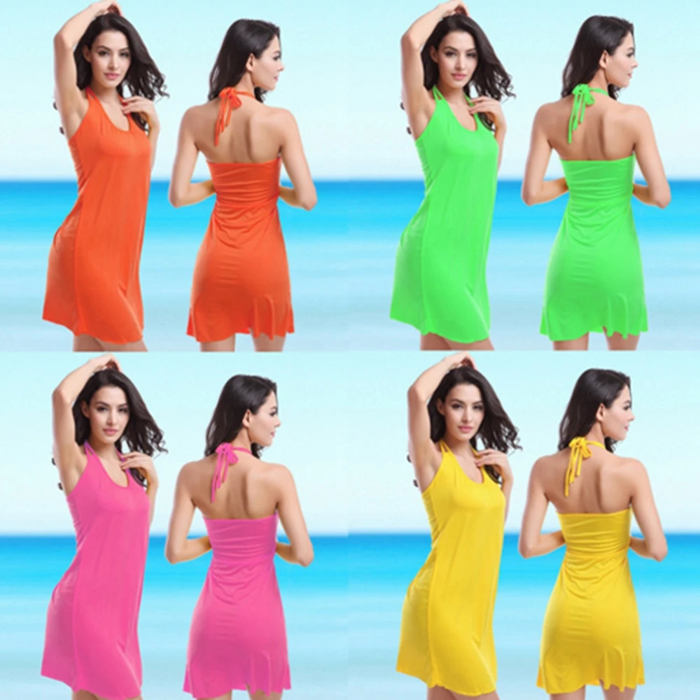 Женское пляжное платье ROSIELARS, комплект из 2 предметов с двойными лямками и круглым вырезом, бесплатная доставка, 2019 
Женское пляжное платье ROSIELARS, комплект из 2 предметов с двойными лямками и круглым вырезом, бесплатная доставка, 2019