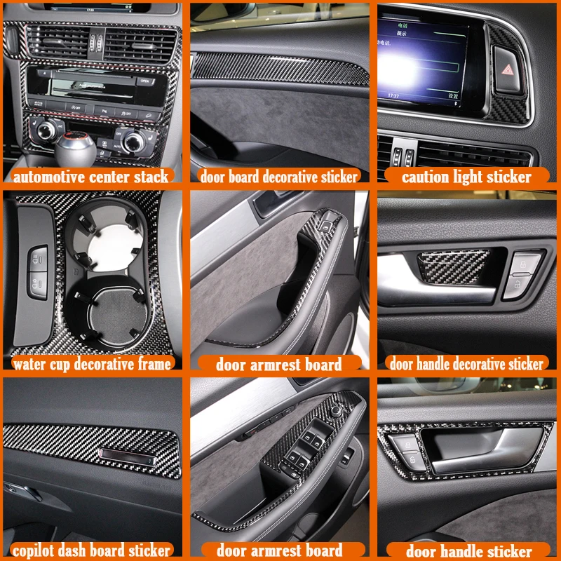 ZDPARTS Special For Audi A4 B6 B8 B7 B5 A5 Q5 Stickers On Cars Car-Styling Carbon Fiber Gears Shift Panel Trim Accessories
ZDPARTS Special For Audi A4 B6 B8 B7 B5 A5 Q5 Stickers On Cars Car-Styling Carbon Fiber Gears Shift Panel Trim Accessories