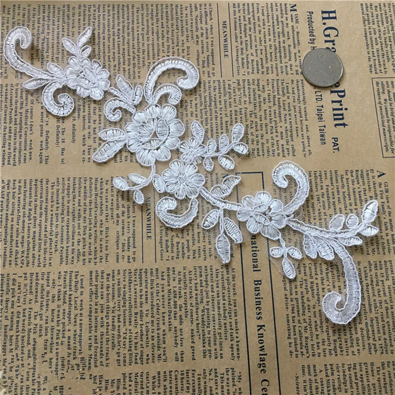 25x8cm Fashion upscale European style embroidery applique headband wedding dress collar flower clothing accessories CG065
25x8cm Fashion upscale European style embroidery applique headband wedding dress collar flower clothing accessories CG065