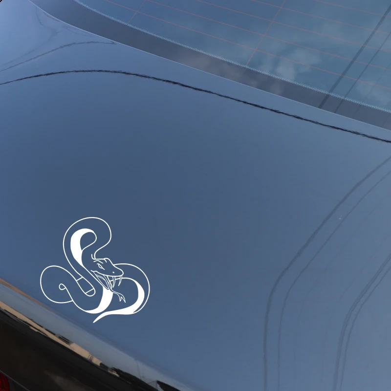 YJZT 16.6CM*16CM Snake Decorate Vinyl Decal Car Trunk Accessories Car Sticker Black/Silver C4-1580
YJZT 16.6CM*16CM Snake Decorate Vinyl Decal Car Trunk Accessories Car Sticker Black/Silver C4-1580