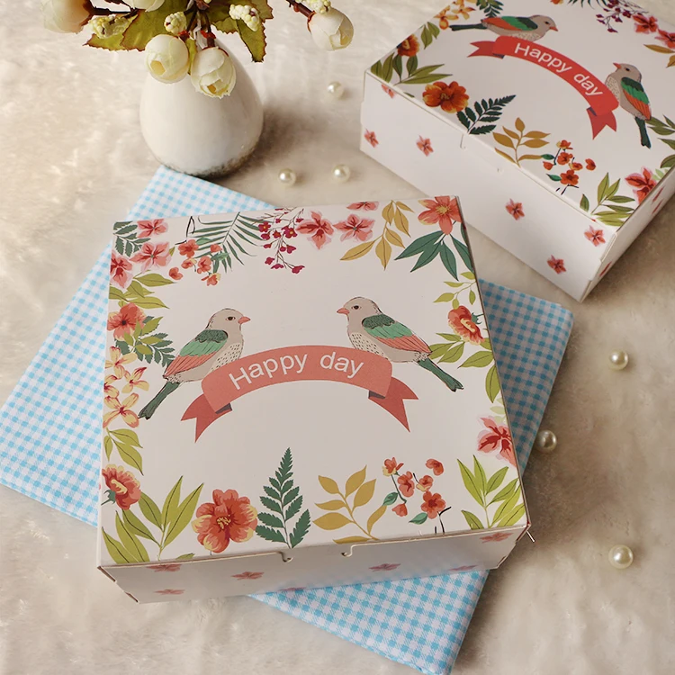 16.5*6.5*16.5cm flora Happy Day Paperboard Box Candy mooncake Cookies Food kraft cake box Packaging
16.5*6.5*16.5cm flora Happy Day Paperboard Box Candy mooncake Cookies Food kraft cake box Packaging