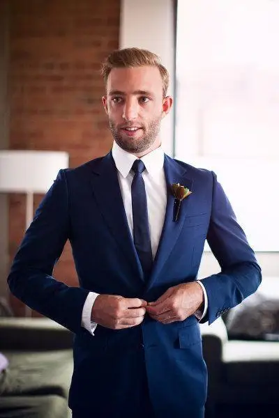 Custom Made Royal Blue Groom Tuxedos Notch Lapel Men's Suit Groomsman Best Man Wedding Prom Suits ( jacket+Pants+tie)
Custom Made Royal Blue Groom Tuxedos Notch Lapel Men's Suit Groomsman Best Man Wedding Prom Suits ( jacket+Pants+tie)