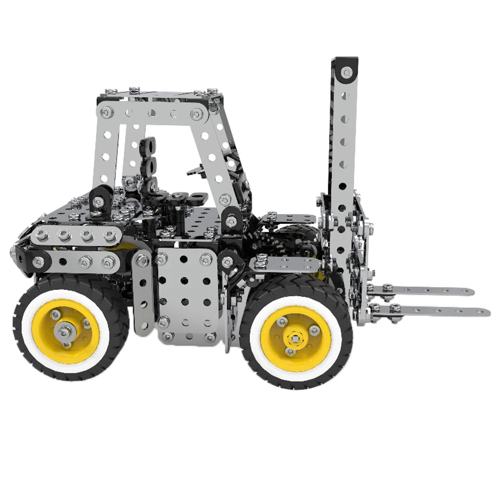 589 Pieces of Alloy DIY Forklift Building Blocks Set, Educational STEM Learning Set for Boys & Girls
589 Pieces of Alloy DIY Forklift Building Blocks Set, Educational STEM Learning Set for Boys & Girls