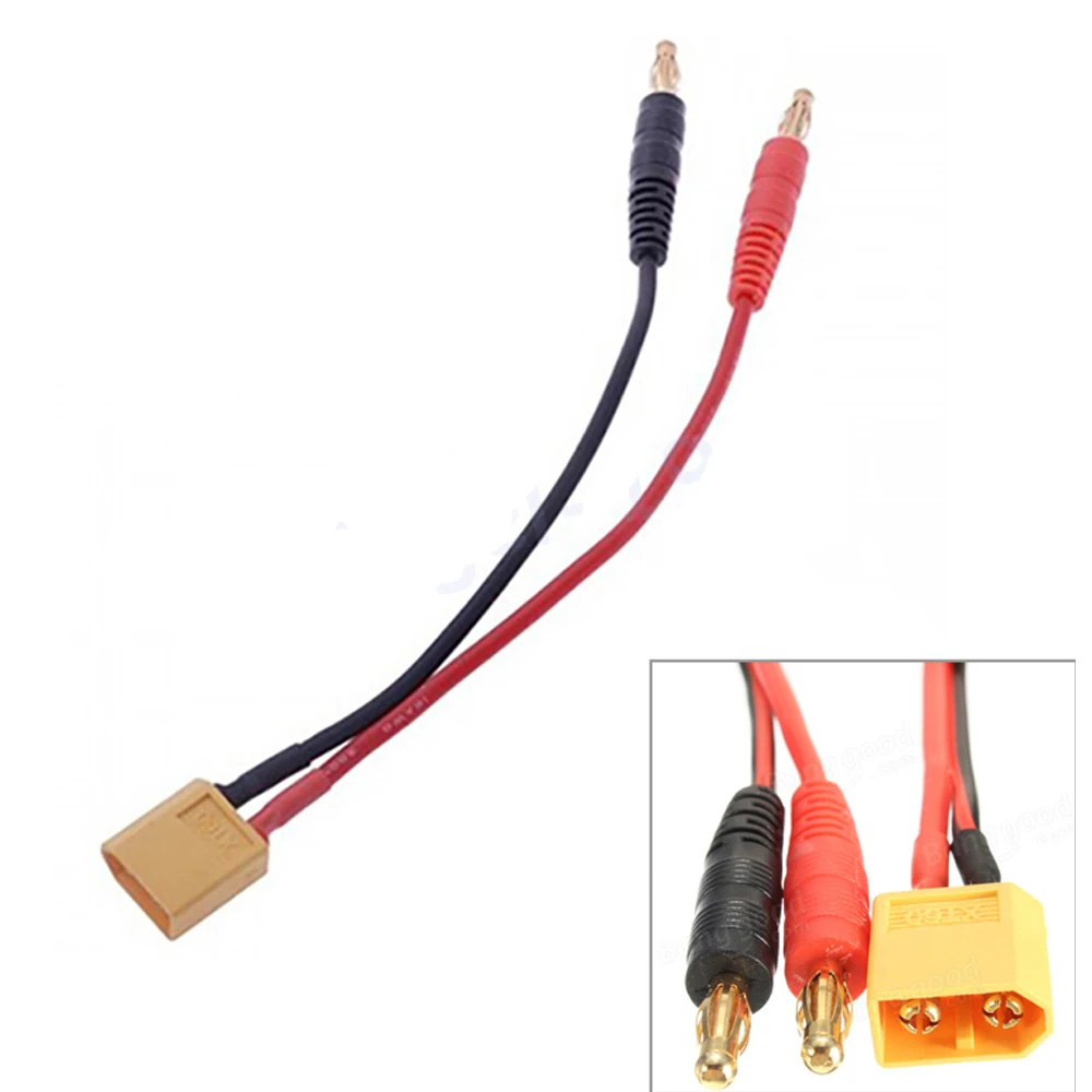 1pcs Original RC Battery Charge XT60 to 4.0mm Banana Plug 16AWG 15cm Cable Connector for RC Helicopter Quadcopter Lipo Battery
1pcs Original RC Battery Charge XT60 to 4.0mm Banana Plug 16AWG 15cm Cable Connector for RC Helicopter Quadcopter Lipo Battery