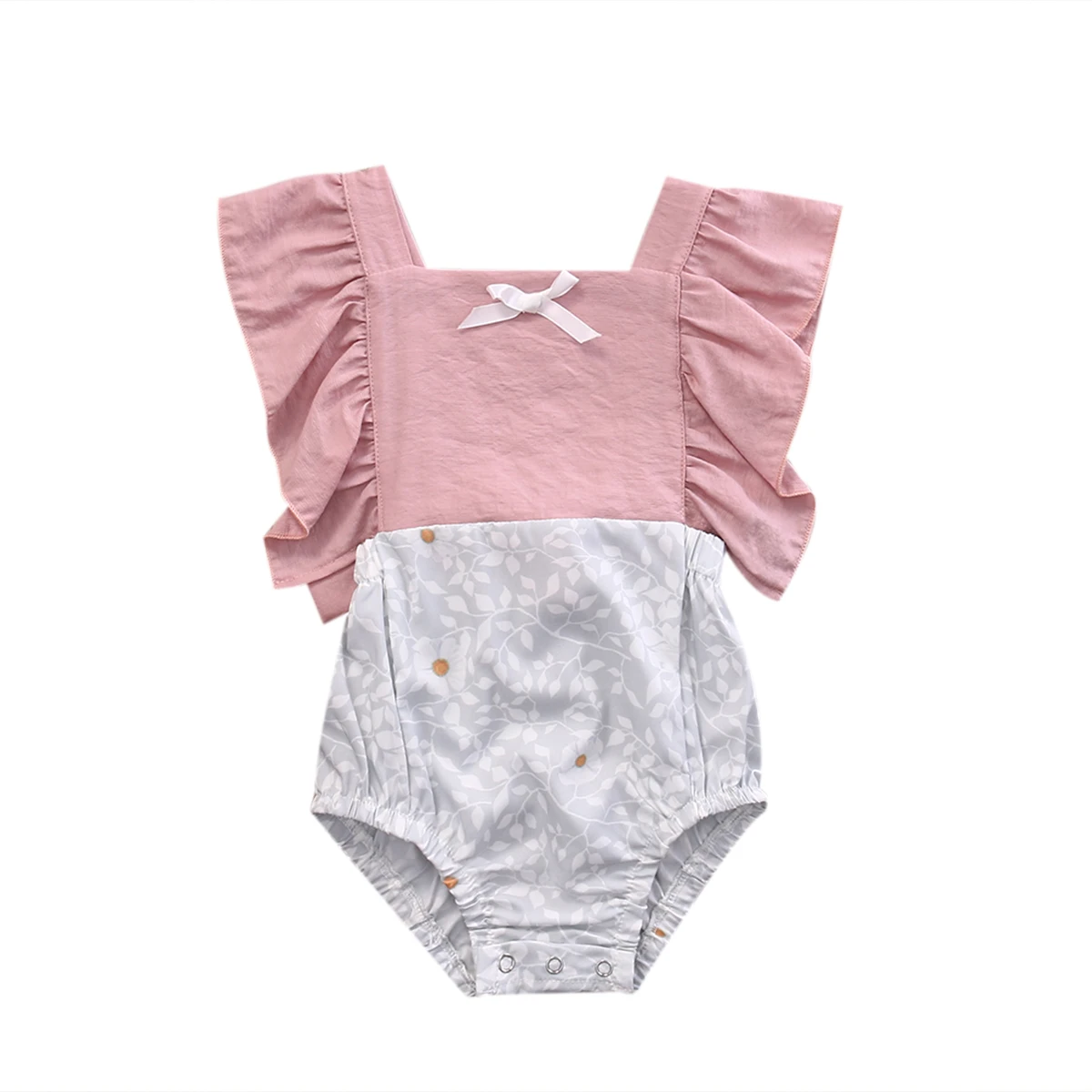 Sweet Fashion Girl Jumpsuits US Newborn Baby Girl Fly Sleeve Flower Jumpsuit Romper Sunsuit Clothes
Sweet Fashion Girl Jumpsuits US Newborn Baby Girl Fly Sleeve Flower Jumpsuit Romper Sunsuit Clothes