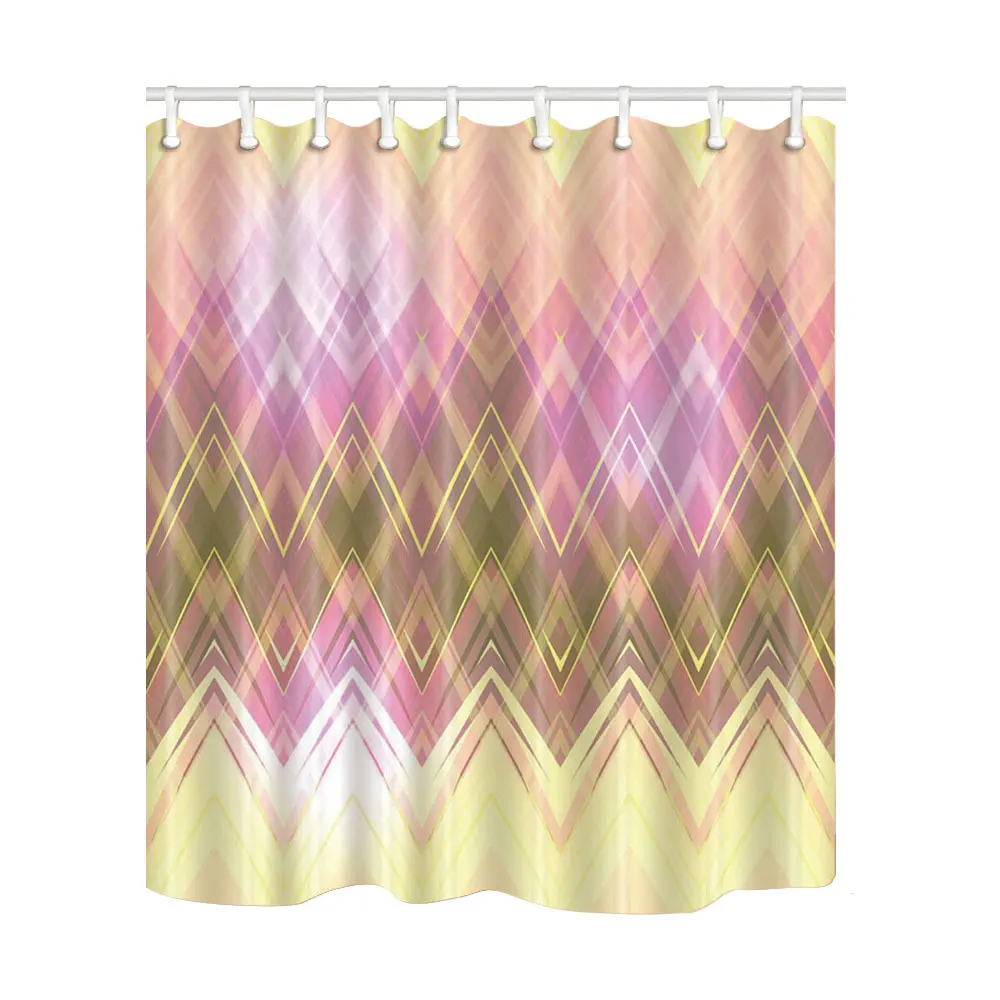 Home Decoration Shower Curtains Geometry Stripe Polyester Fabric Bath Screens Waterproof and Mildew Proof with 12 Hooks Washable
Home Decoration Shower Curtains Geometry Stripe Polyester Fabric Bath Screens Waterproof and Mildew Proof with 12 Hooks Washable