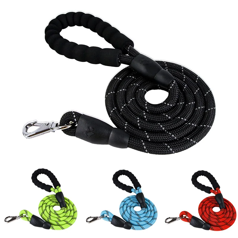 Reflective Nylon Dog Leash Rope Running Walking Puppy Leash Padded Handle Dog Walking Leash For Small/Medium/Large Dogs
Reflective Nylon Dog Leash Rope Running Walking Puppy Leash Padded Handle Dog Walking Leash For Small/Medium/Large Dogs
