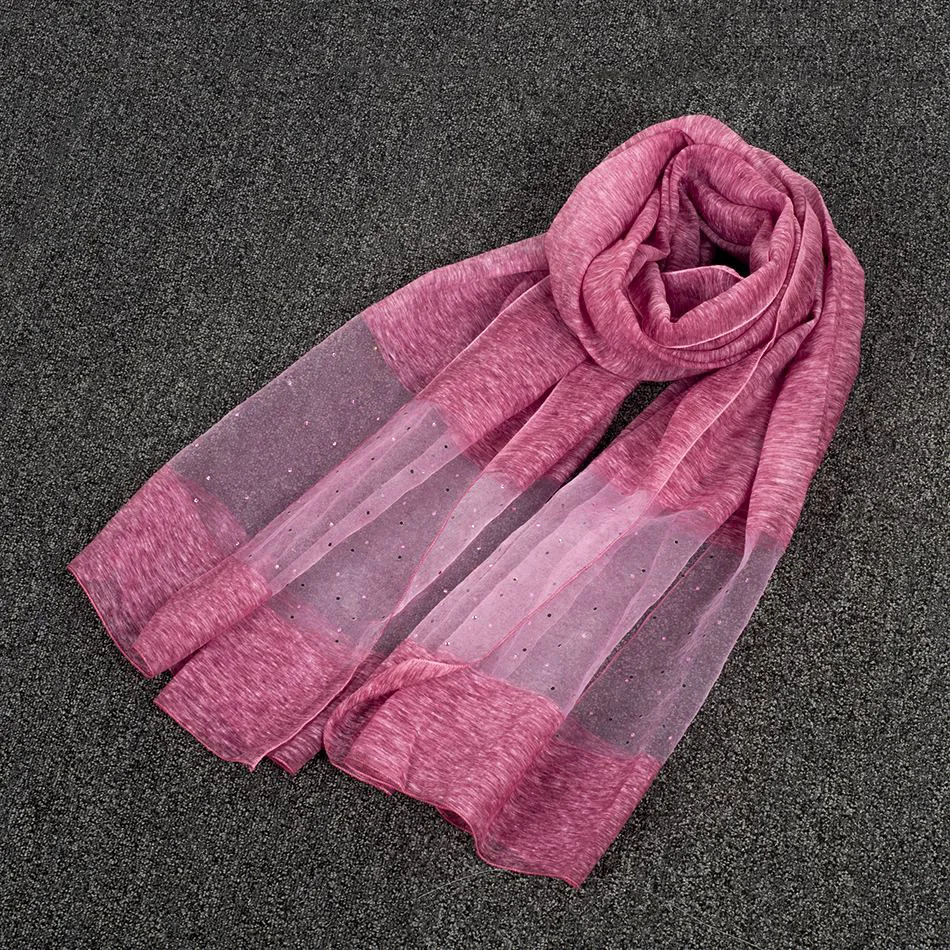 2017 New Design Women Silk Solid Scarf Summer Sun protection Elegant Long Shawl With Sequins Echarpe Male wrap Luxury Brand M259
2017 New Design Women Silk Solid Scarf Summer Sun protection Elegant Long Shawl With Sequins Echarpe Male wrap Luxury Brand M259