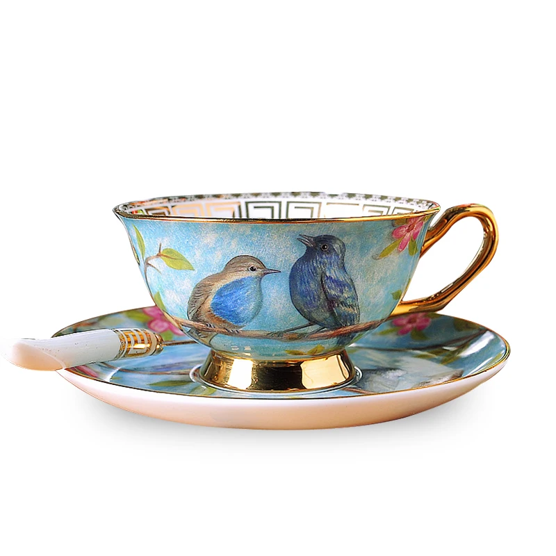 

European style restoring ancient porcelain coffee cup dish suits British ceramic phnom penh afternoon tea cups