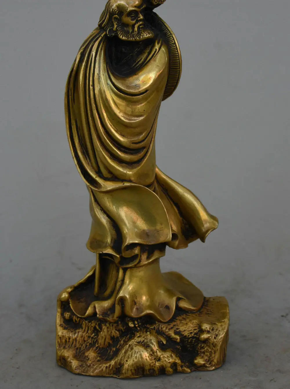 Chinese Beautiful Buddhism Brass Arhat Damo Bodhidharma Dharma Buddha Statue
Chinese Beautiful Buddhism Brass Arhat Damo Bodhidharma Dharma Buddha Statue