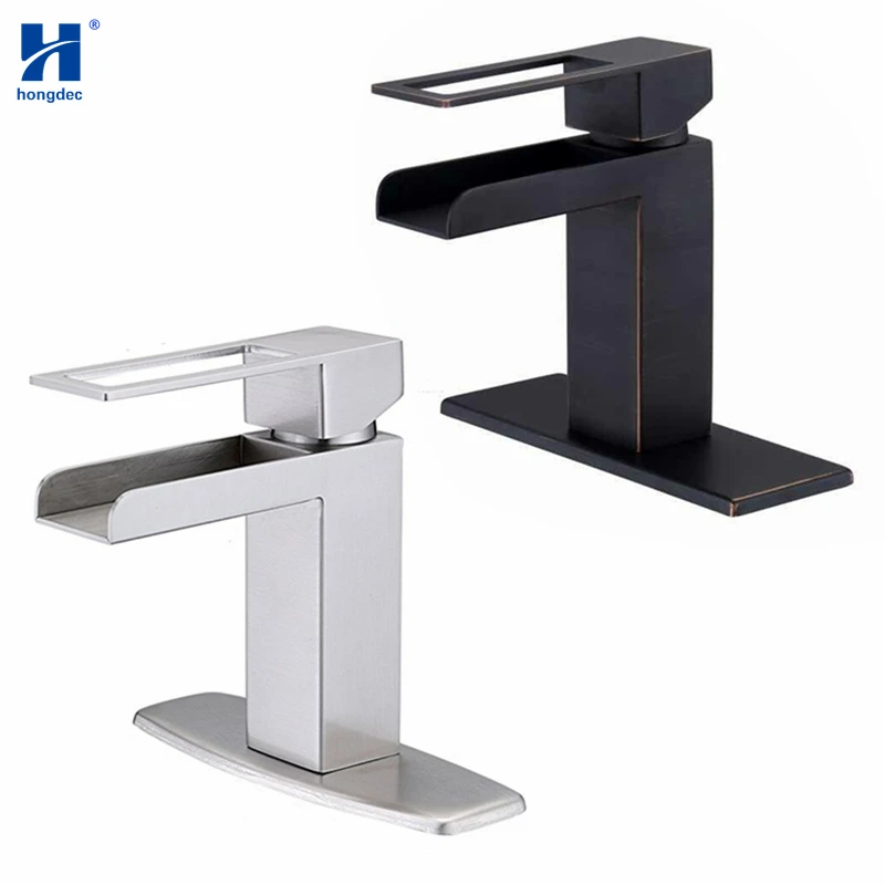 Hongdec 304 Stainless Steel Bathroom Basin Faucet Deck Mounted Waterfall Basin Mixer Tap
Hongdec 304 Stainless Steel Bathroom Basin Faucet Deck Mounted Waterfall Basin Mixer Tap