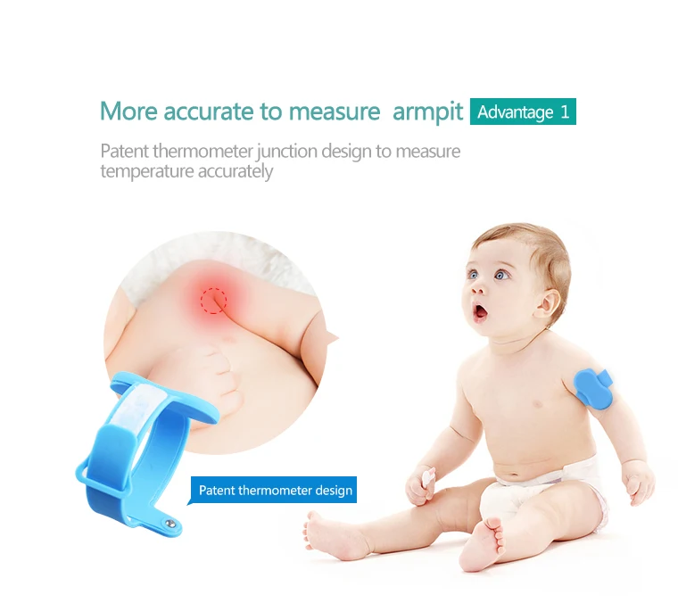 U-telecare smart bluetooth термометр и Bluetooth младенца детские montioring Температура 5 шт. |