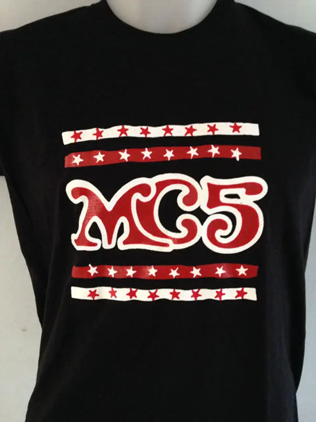 Черная футболка MC5 STARS new york dolls stooges poster cd виниловые новейшие футболки модные