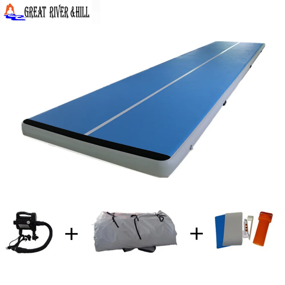Great river hill sports equipment inflatable air track not deformed 10m x 2m x 20cm
Great river hill sports equipment inflatable air track not deformed 10m x 2m x 20cm