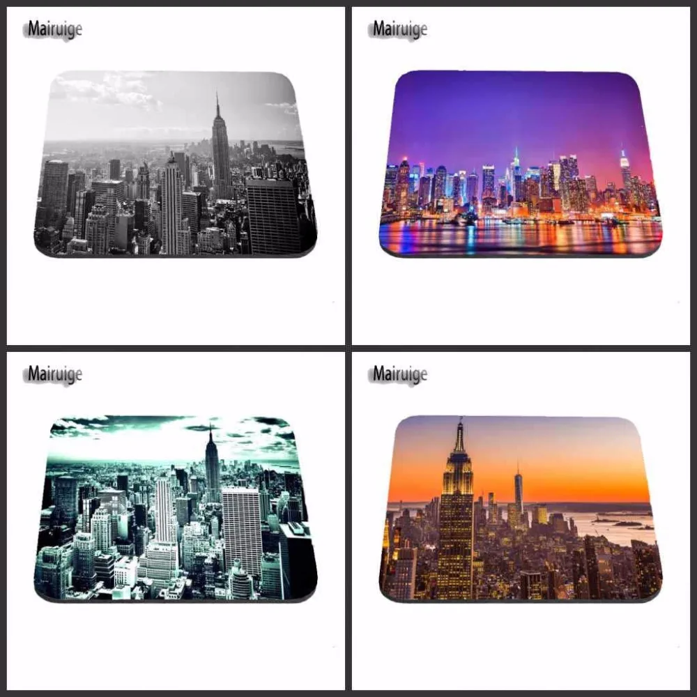 Mairuige New York City Best Sales Durable Amazing Mouse Pad Durable Mat 18*22cm and 25*29cm Mouse Mats Decorate Your Desk
Mairuige New York City Best Sales Durable Amazing Mouse Pad Durable Mat 18*22cm and 25*29cm Mouse Mats Decorate Your Desk