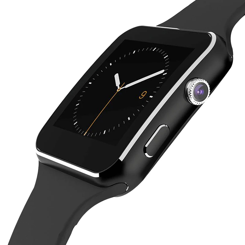 X6 Смарт часы Bluetooth Smartwatch с Сим слот для карт устойчивое сна Moniter наручные