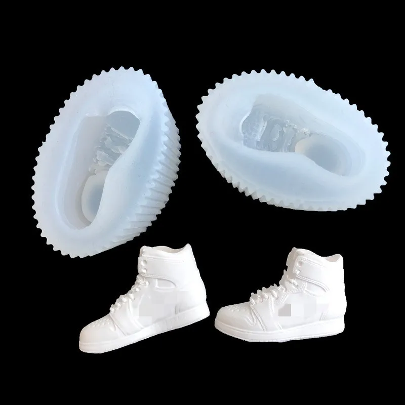 3D Sports Shoes Shape Chocolate Silicone Mold Mousse Fondant Ice Cube Mould Candy Soap Candle Molds Baking Cake Decoration Tools
3D Sports Shoes Shape Chocolate Silicone Mold Mousse Fondant Ice Cube Mould Candy Soap Candle Molds Baking Cake Decoration Tools