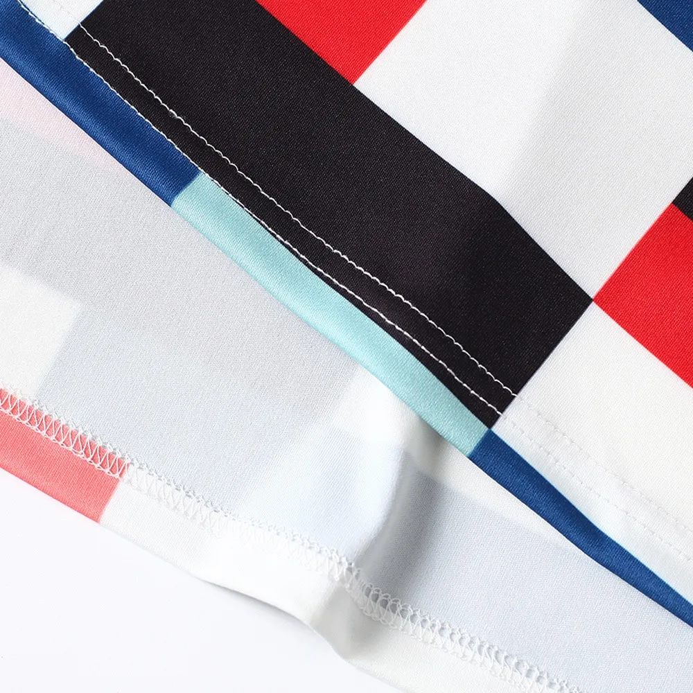 Casual Plaid Dresses Women Autumn Fashion Colorful Geometric Print Pullover Office Ladies Simple Daily Basic White Dress Female
Casual Plaid Dresses Women Autumn Fashion Colorful Geometric Print Pullover Office Ladies Simple Daily Basic White Dress Female