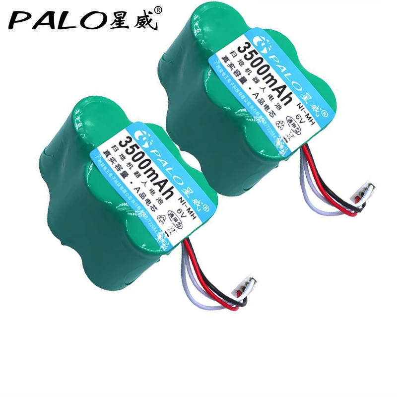 PALO 6V 3500mAh Replacement Battery for Ecovacs Deebot D650 D680 D73 D76 D62 D63 D65 D66 D68 D77 D79 730 760 TBD71
PALO 6V 3500mAh Replacement Battery for Ecovacs Deebot D650 D680 D73 D76 D62 D63 D65 D66 D68 D77 D79 730 760 TBD71