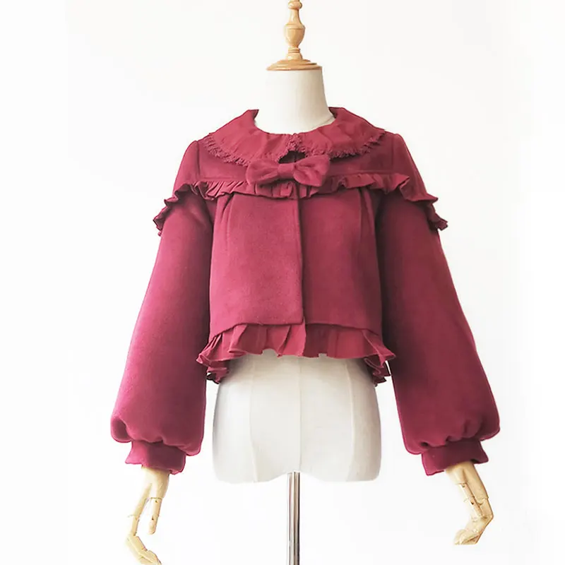 Милая женская куртка с длинными рукавами-фонариками, Инфанта ~ предзаказ
Милая женская куртка с длинными рукавами-фонариками, Инфанта ~ предзаказ