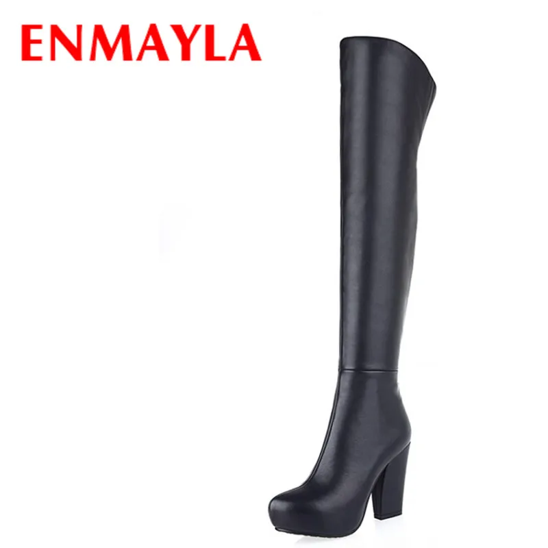 ENMAYLA/женские ботфорты на платформе зимние пикантные высокие сапоги с круглым носком на высоком каблуке Женская обувь с высоким голенищем че...
ENMAYLA/женские ботфорты на платформе зимние пикантные высокие сапоги с круглым носком на высоком каблуке Женская обувь с высоким голенищем че...