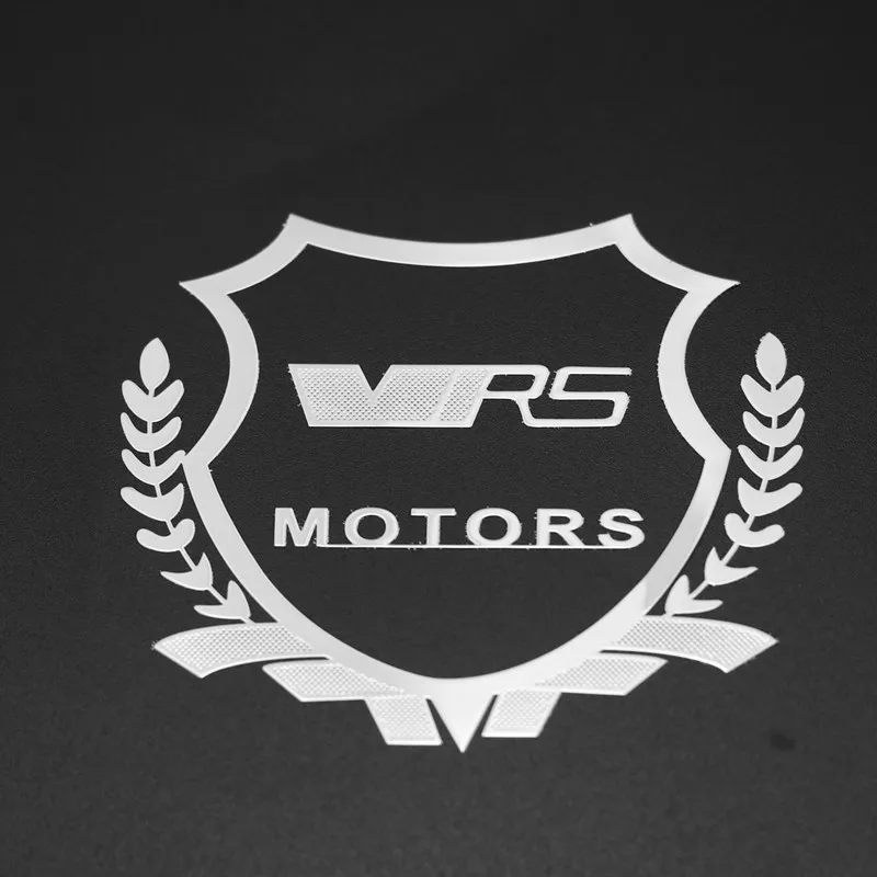 2 шт. отличное 3D Металл автомобиля стикер эмблема значок чехол для VRS Skoda citigo Rapid