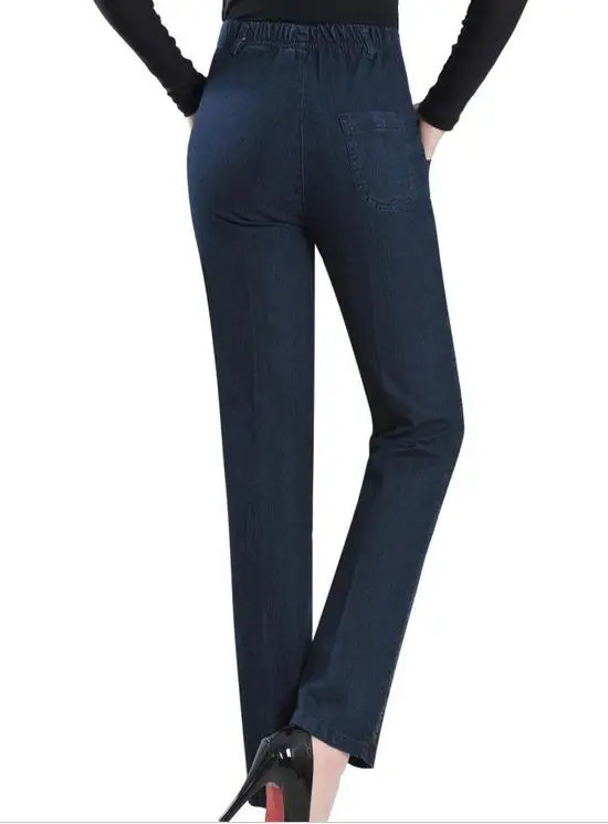 Plus size 2018 Spring and autumn embroidered jeans female straight high elastic waist women denim trousers
Plus size 2018 Spring and autumn embroidered jeans female straight high elastic waist women denim trousers