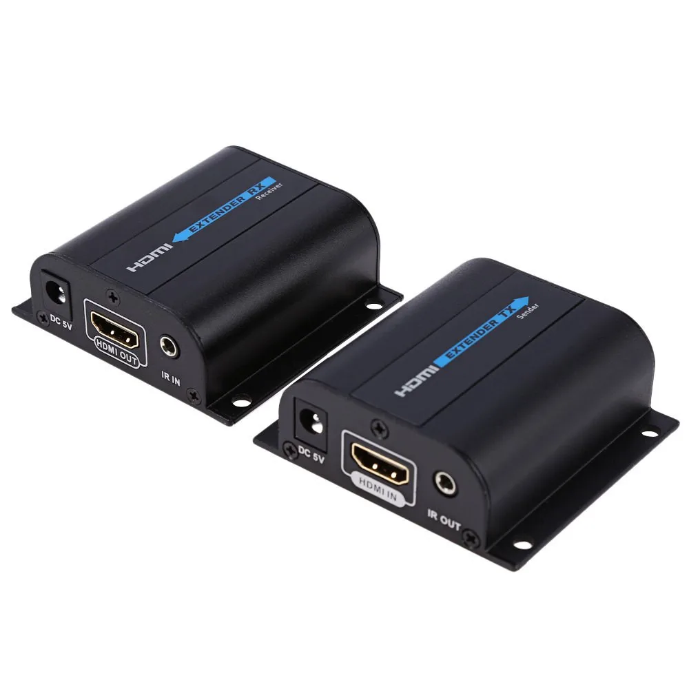 HDMI 1080P Extender With IR Converter Up to 60M,Video/Audio full HD Signal Extender Over Cat6/Cat7
HDMI 1080P Extender With IR Converter Up to 60M,Video/Audio full HD Signal Extender Over Cat6/Cat7