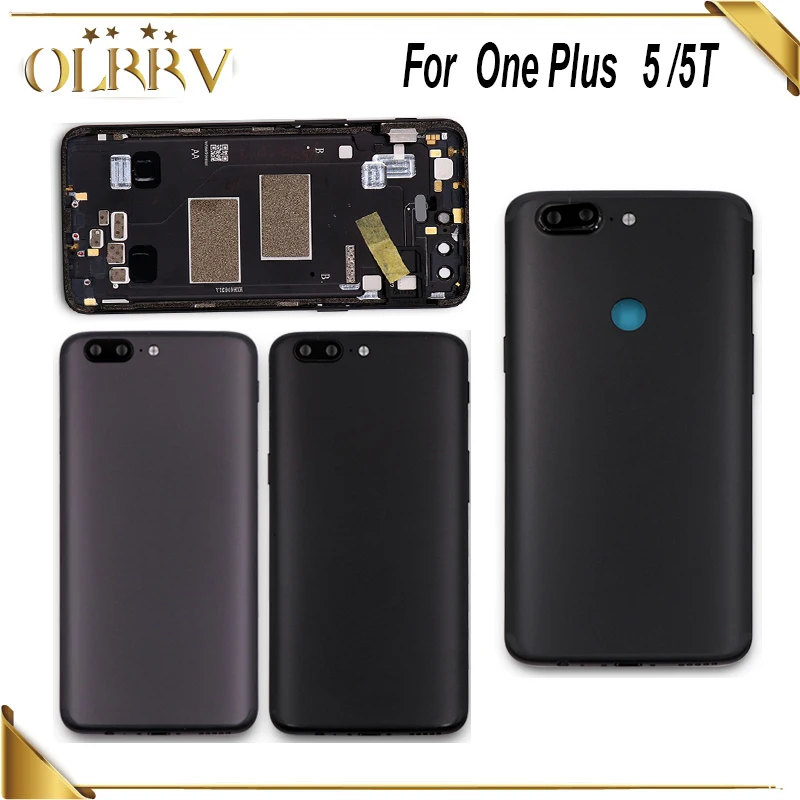 OLRRV для OnePlus 5 A5000 чехол аккумулятора Прочный телефона аксессуар One Plus 5T A5010 + кнопка