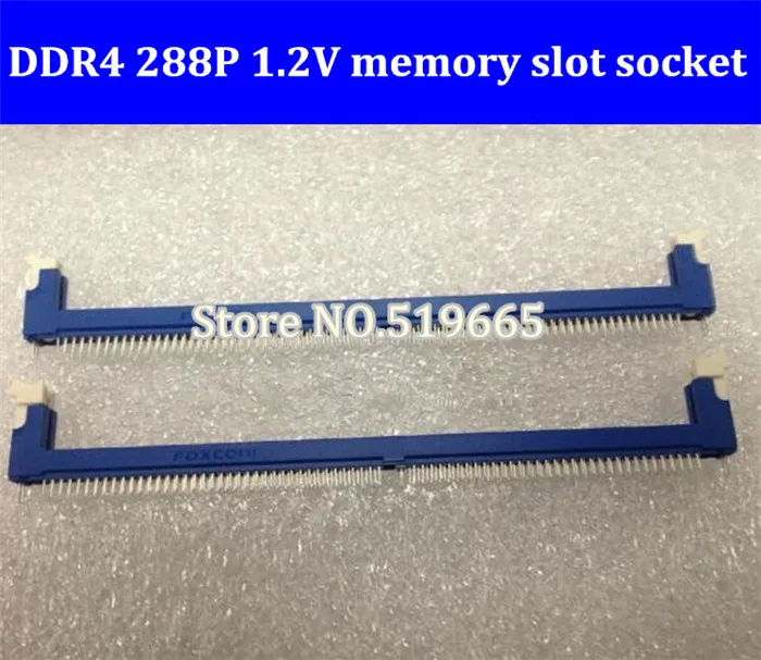 DDR4 1.2V Connectors Desktop Memory Slot Sockets 288PIN 288P Nodel AH08817-A9L1T-4F
DDR4 1.2V Connectors Desktop Memory Slot Sockets 288PIN 288P Nodel AH08817-A9L1T-4F