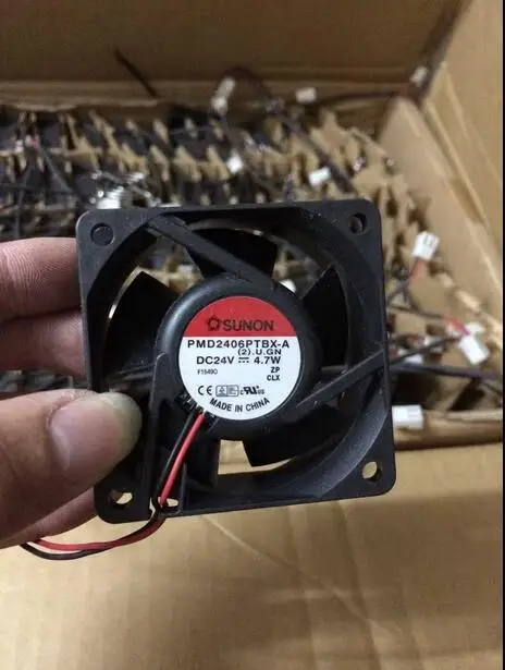 Оригинальный Для Охлаждения SUNON PMD2406PTBX A DC 24V 4 7 W 6025 60*60*25 мм 6 см 2 шт/комплект