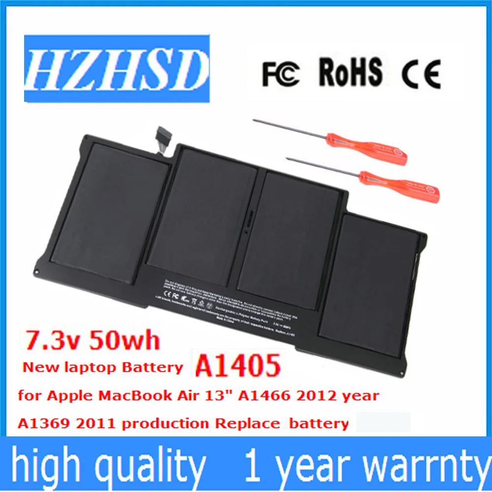 7.3v 50wh New Original A1405 laptop Battery for Apple MacBook Air 13" A1466 2012 year A1369 2011 year MC965 MC966 MC965
7.3v 50wh New Original A1405 laptop Battery for Apple MacBook Air 13" A1466 2012 year A1369 2011 year MC965 MC966 MC965