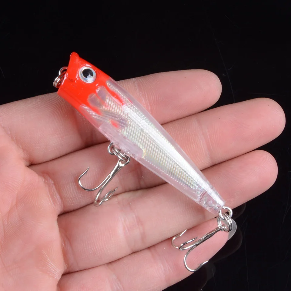 1pcs 6.5cm 6.6g Popper Fishing lures Hard Bionic Painted bait Wobblers Swim Fishing Tackle 8 Colors 6# Hooks 3D eyes
1pcs 6.5cm 6.6g Popper Fishing lures Hard Bionic Painted bait Wobblers Swim Fishing Tackle 8 Colors 6# Hooks 3D eyes