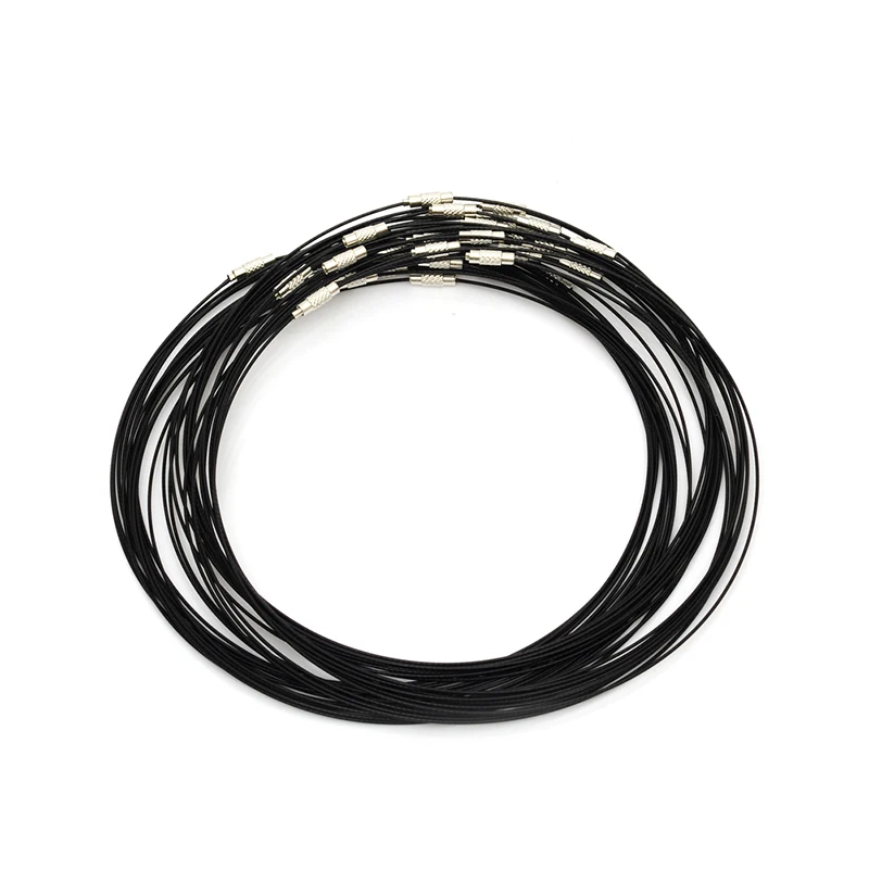 10pcs/lot 46cm multicolor mixed silver Stainless Steel 18" screw choker Necklace Wire Cord For DIY jewelry making necklaces
10pcs/lot 46cm multicolor mixed silver Stainless Steel 18" screw choker Necklace Wire Cord For DIY jewelry making necklaces