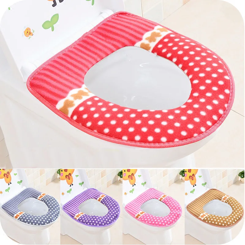 Toilet Seat Cover Lid Pad Winter Bathroom Closestool Warm Soft Protector Bathroom Accessories Set Toilet Seat Cover Mat
Toilet Seat Cover Lid Pad Winter Bathroom Closestool Warm Soft Protector Bathroom Accessories Set Toilet Seat Cover Mat